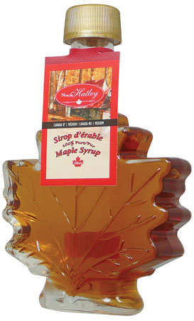 North Hatley Pure Maple Syrup, Maple Leaf Bottle – 100 mL