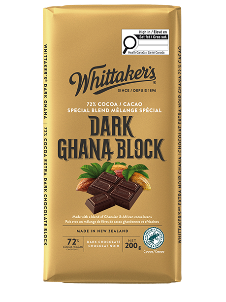 Whittaker’s Dark Ghana Block — 200 g