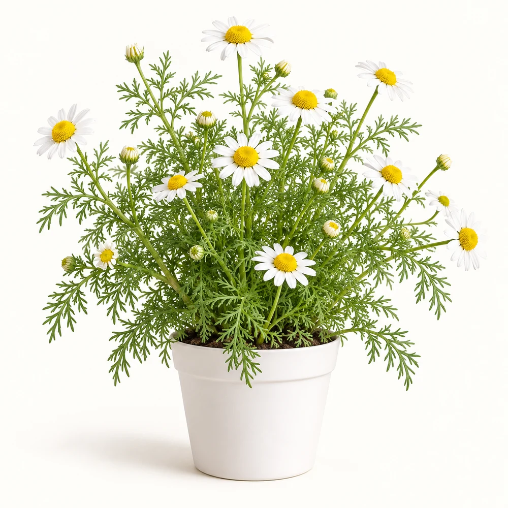 German Chamomile plant