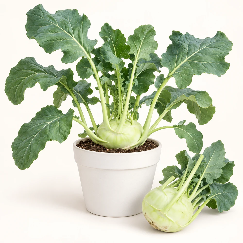Konan F1 Kohlrabi plant
