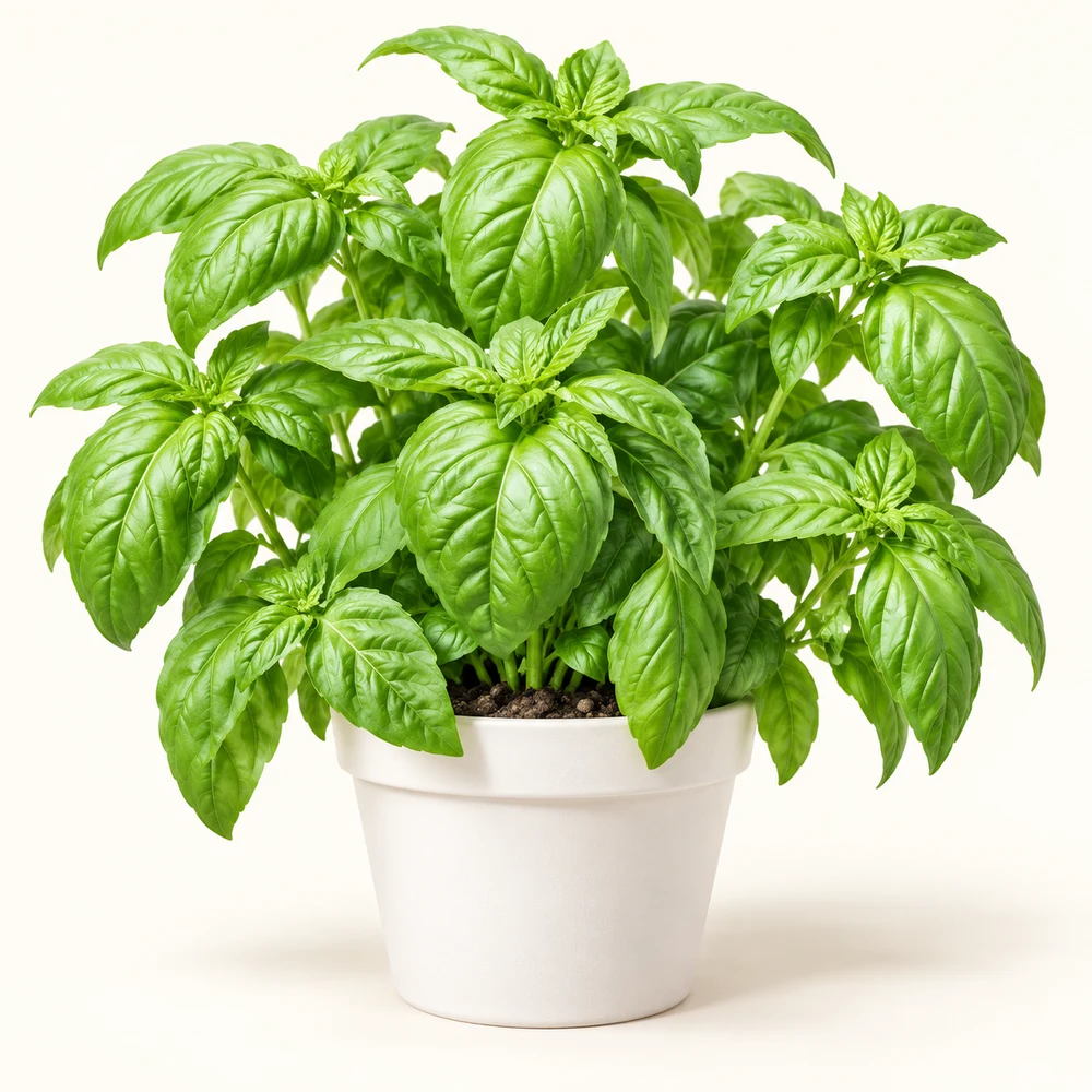Lettuce Leaf Basil plant