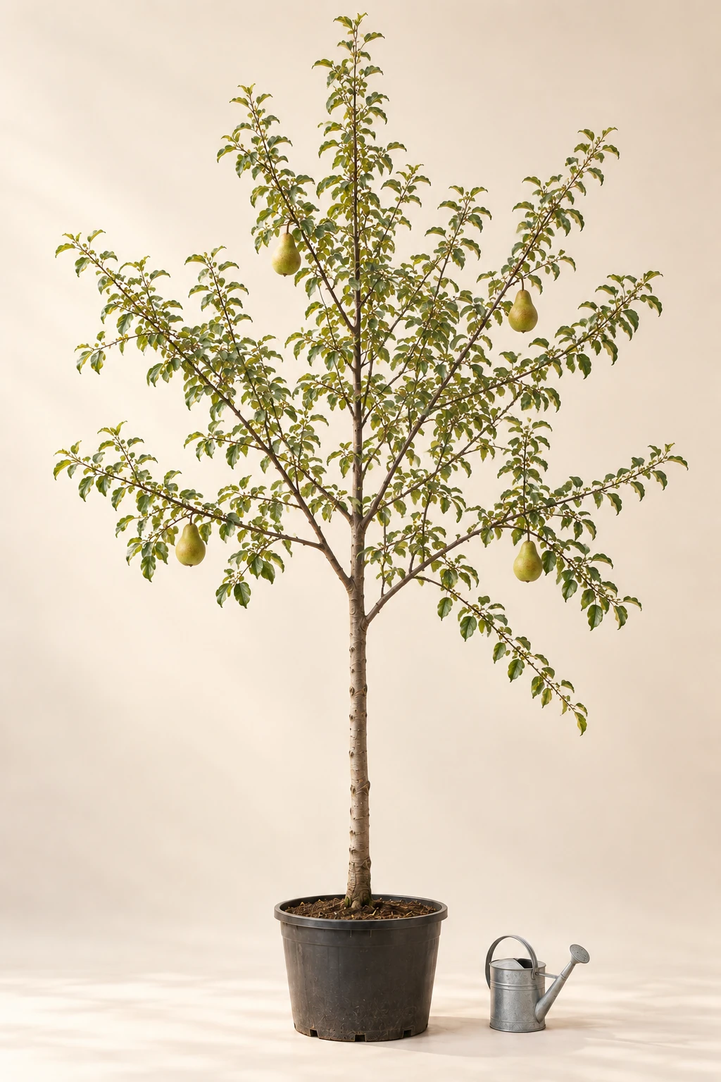 Bartlett European Pear Tree — representative fruit-type illustration; cultivar appearance varies