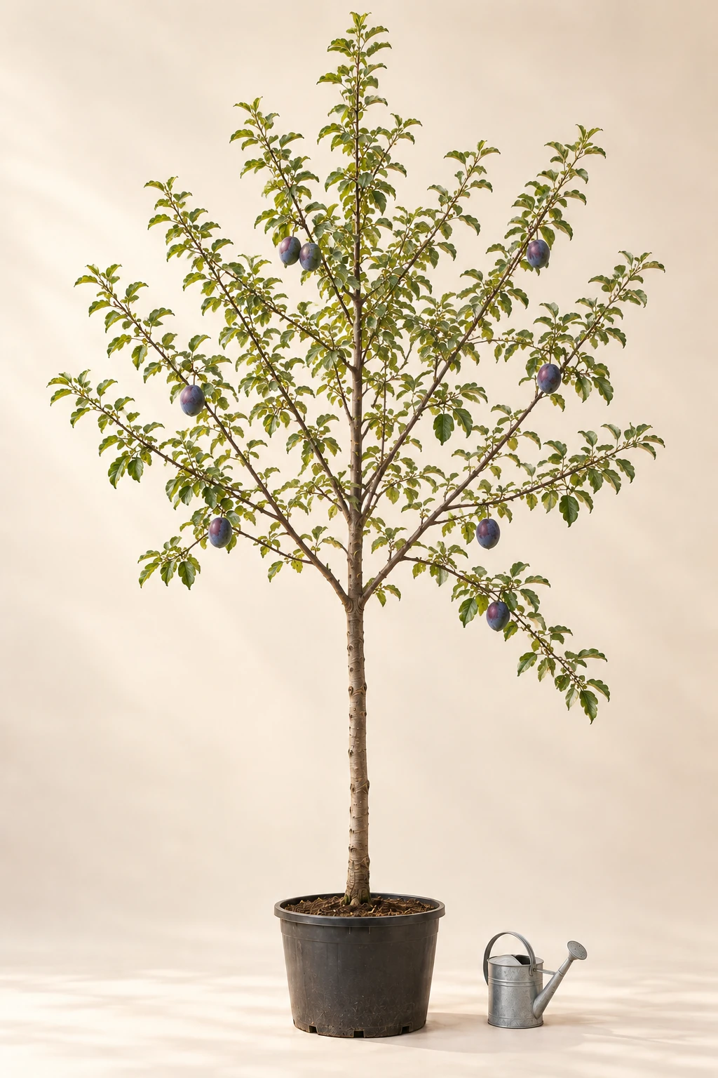 Stanley European Plum Tree — representative fruit-type illustration; cultivar appearance varies