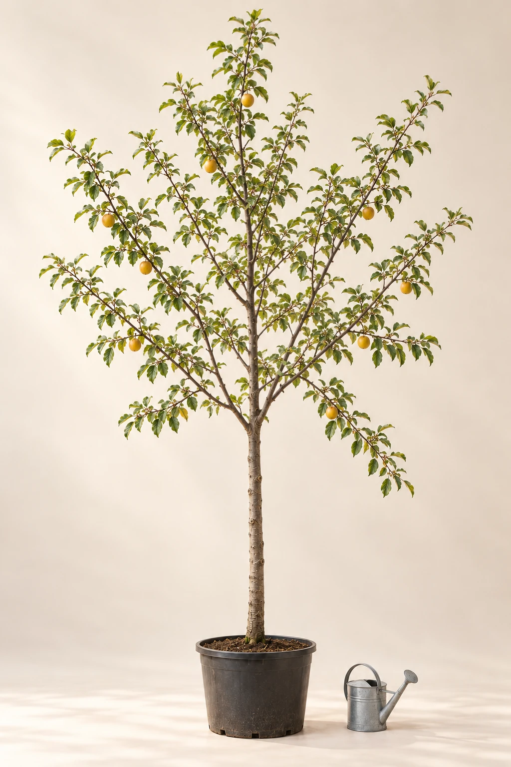 Shiro Japanese Plum Tree — representative fruit-type illustration; cultivar appearance varies