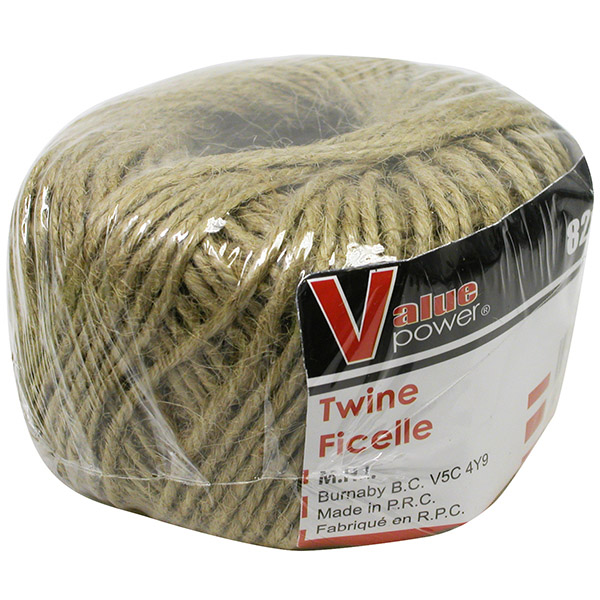Value Power Jute Twine — 2362.2 in (6000 cm)
