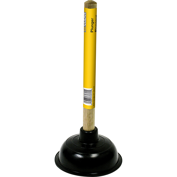 EZ Clean Sink Plunger with Wooden Handle — 11 in (27.94 cm)