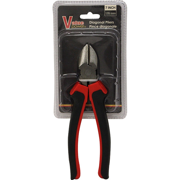 Value Power Diagonal Cutting Pliers — 7 in (17.78 cm)