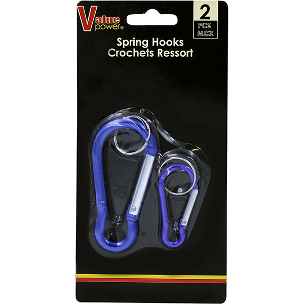 Value Power Spring Hooks — 2-Pack